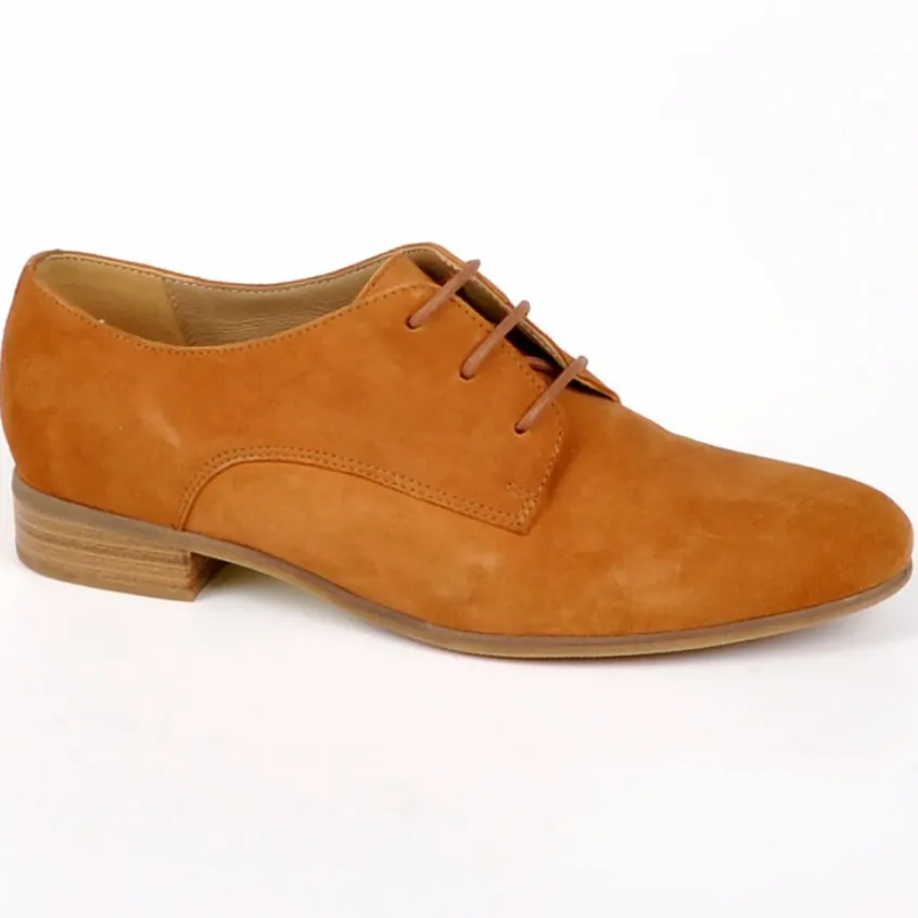 Derbies|TIPO ALTO Derbies Femme Camel