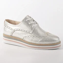 Derbies|VICE VERSA Derbies Femme Argente