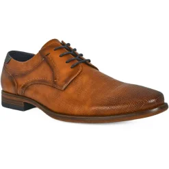 Derbies, Chaussures De Ville|FORTUNATO Derbies Homme Bi-Matiere Camel