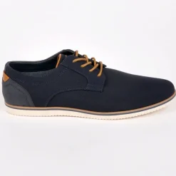 Derbies, Chaussures De Ville|STREET LIFE Derbies Homme Semelles Souples Bleu Marine