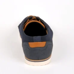 Derbies, Chaussures De Ville|STREET LIFE Derbies Homme Semelles Souples Bleu Marine