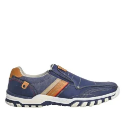 Baskets, Sneakers|STREET LIFE Derbies Homme Bleu Marine
