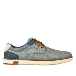 Baskets, Sneakers|STREET LIFE Derbies Homme Gris