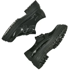 Derbies|VICE VERSA Derbies Plateforme Femme Vernies Noir