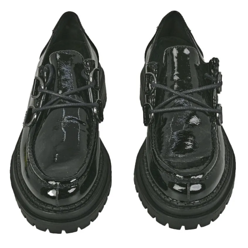 Derbies|VICE VERSA Derbies Plateforme Femme Vernies Noir