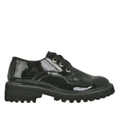 Derbies|VICE VERSA Derbies Plateforme Femme Vernis Noir Crantees