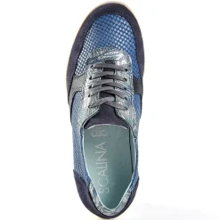 Chaussures Confort|SCALINA Derbys Bleu