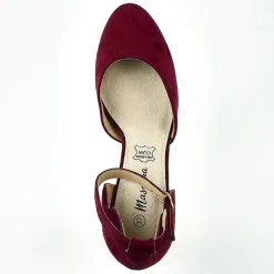 Escarpins|MASCARA Escarpins A Brides Femme Bordeaux