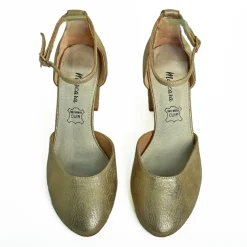 Escarpins|MASCARA Escarpins A Brides Femme Dore