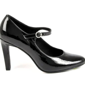 Escarpins|MASCARA Escarpins A Brides Femme Vernis Noir