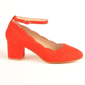 Escarpins|VICE VERSA Escarpins A Brides Rouge