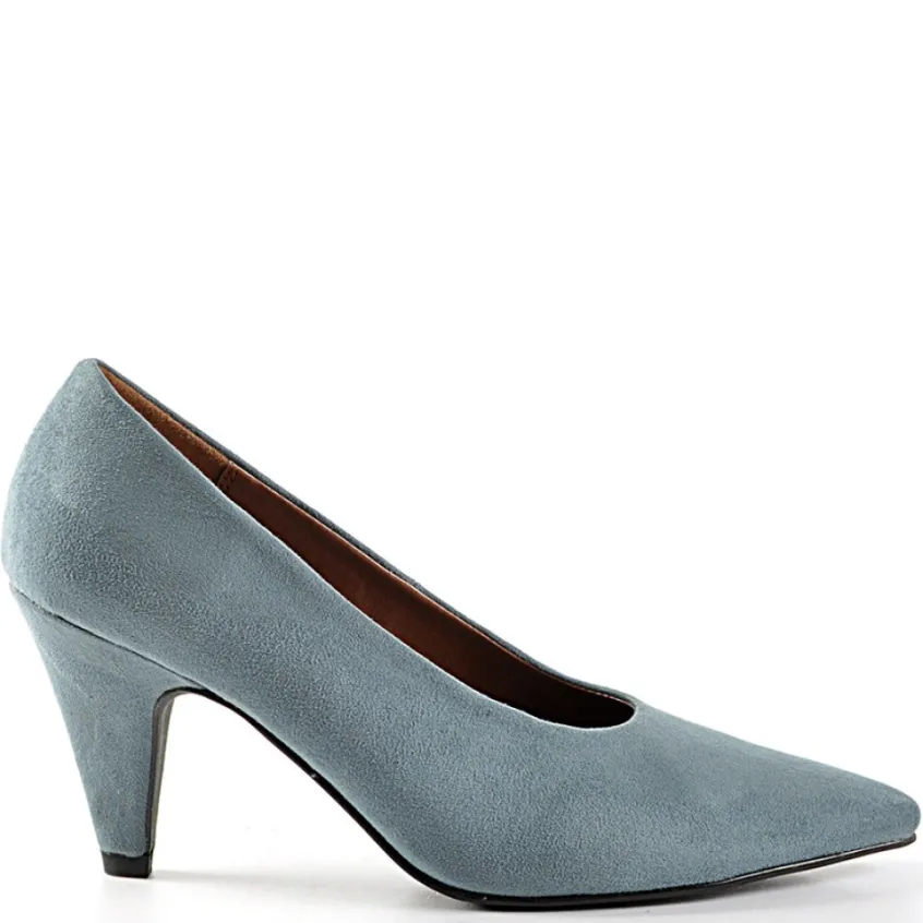 Escarpins|ANA LUNA Escarpins Aspect Velours Bleu