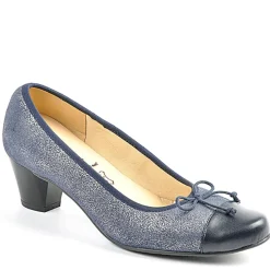 Chaussures Confort|SCALINA Escarpins Avec Noeuds Bleu Marine