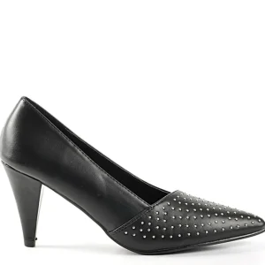 Escarpins|MASCARA Escarpins Avec Petits Clous Noir
