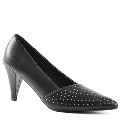 Escarpins|MASCARA Escarpins Avec Petits Clous Noir