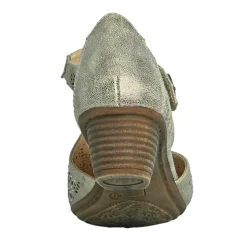 Chaussures Confort|SCALINA Escarpins Confort Femme Dore A Strass