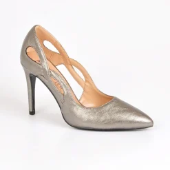 Escarpins|MASCARA Escarpins Femme Argente A Talon Aiguille