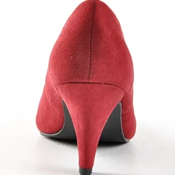 Escarpins|ANA LUNA Escarpins Femme Aspect Velours Bordeaux