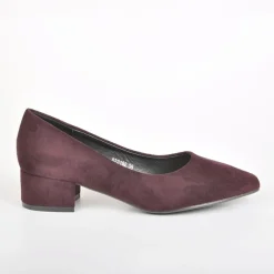 Escarpins|VICE VERSA Escarpins Femme Aspect Velours Violet