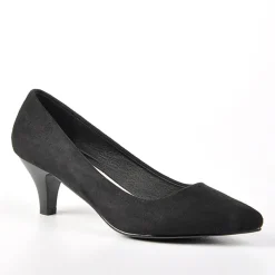 Escarpins|VICE VERSA Escarpins Femme Aspect Velours Noir