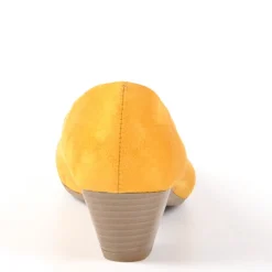 Chaussures Confort|SCALINA Escarpins Femme Jaune