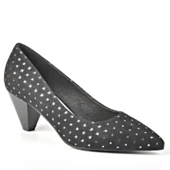 Escarpins|ANA LUNA Escarpins Femme Noir A Pois Talon 5,5Cm