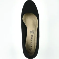 Escarpins|VICE VERSA Escarpins Femme Noir Au Talon Paillete