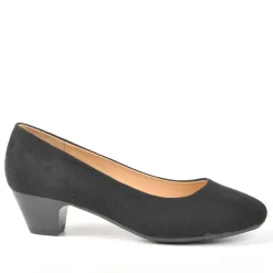 Chaussures Confort|SCALINA Escarpins Noir Talon 4 Cm Confort