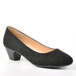 Chaussures Confort|SCALINA Escarpins Noir Talon 4 Cm Confort