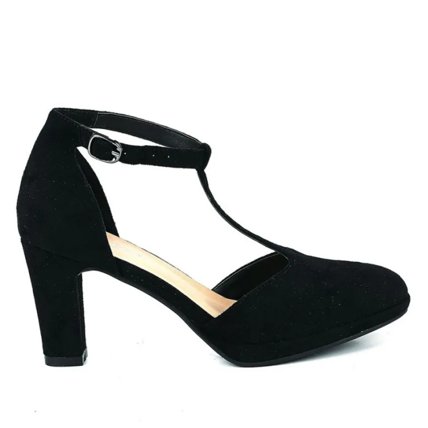 Escarpins|MASCARA Escarpins Salomes Femme Noir