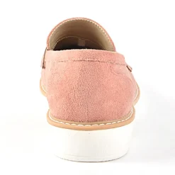 Mocassins|ANA LUNA Mocassins Aspect Velours Rose