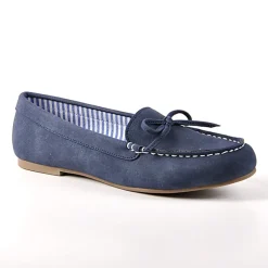 Mocassins|VICE VERSA Mocassins Avec Noeuds Bleu Marine