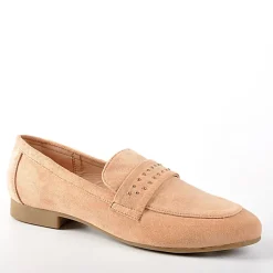 Mocassins|ANA LUNA Mocassins Avec Petits Clous Nude