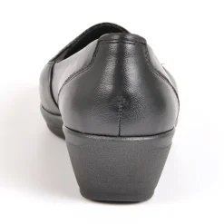 Chaussures Confort|LADY CONFORT Mocassins Femme Noir