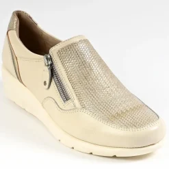 Chaussures Confort|LADY CONFORT Mocassins Femme Ivoire