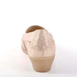 Chaussures Confort|LADY CONFORT Mocassins Femme Beige
