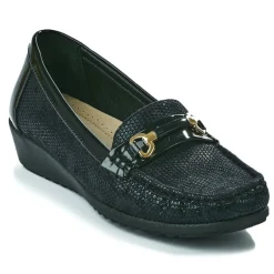 Chaussures Confort|LADY CONFORT Mocassins Femme Noir
