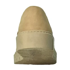 Chaussures Confort|SCALINA Mocassins Femme Beige