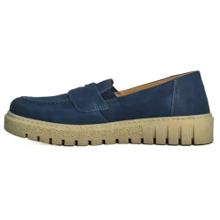 Chaussures Confort|SCALINA Mocassins Femme Bleu Marine