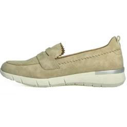 Chaussures Confort|SCALINA Mocassins Femme Beige