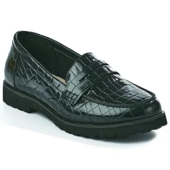 Chaussures Confort|SCALINA Mocassins Femme Noir