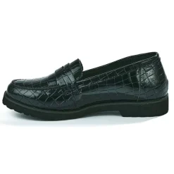 Chaussures Confort|SCALINA Mocassins Femme Noir