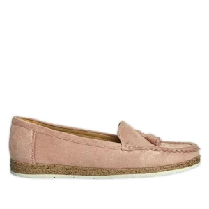 Chaussures Confort|SCALINA Mocassins Femme Rose