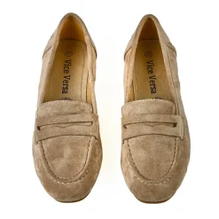 Mocassins|VICE VERSA Mocassins Femme Suedine Beige