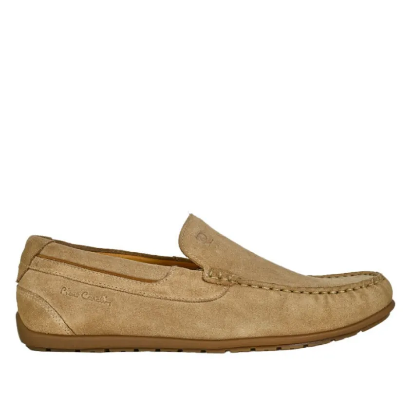 Mocassins, Chaussures Bateaux|PIERRE CARDIN Mocassins Homme Beige
