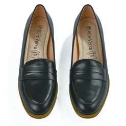 Mocassins|VICE VERSA Mocassins Penny Loafer Femme Noir