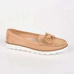 Mocassins|VICE VERSA Mocassins Semelles Souples Beige