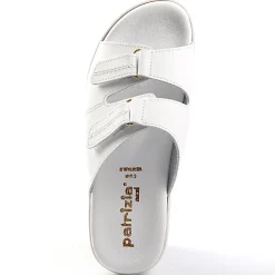 Chaussures Confort|FLEX'IS Mules Compensees Femme Blanc