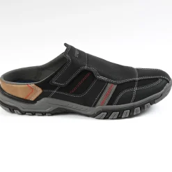 Mules, Tongs|STREET LIFE Mules Homme Noir