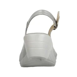 Chaussures Confort|LADY CONFORT Sandales Compensees Femme Argente